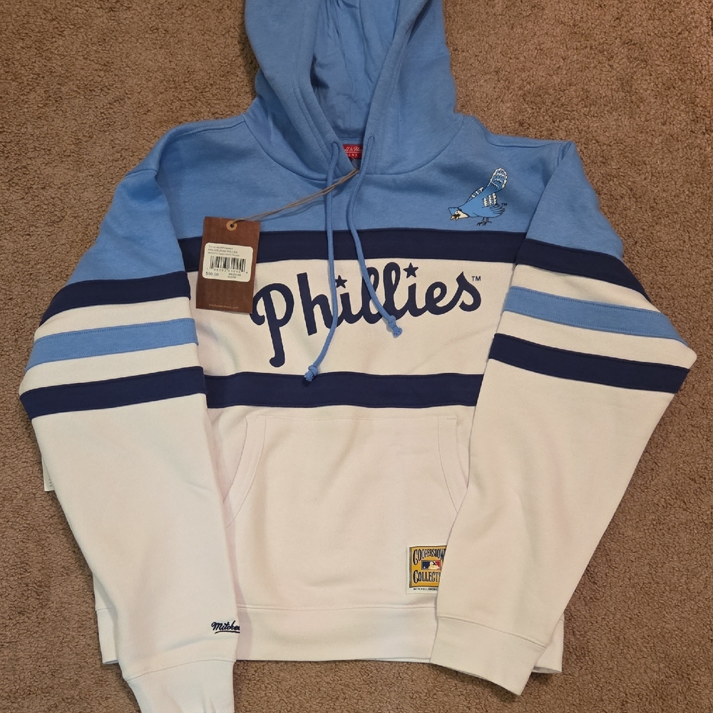 *NWT* Mitchell & Ness Vintage Philadelphia Phillies Hoodie